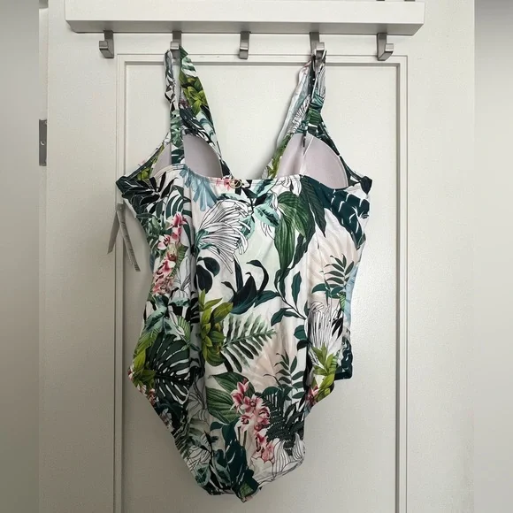 NWT Floral Jantzen Swimsuitt - Picture 2 of 3